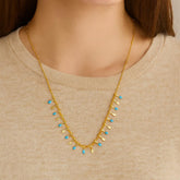 Gold Chain-110 (Ferozi)